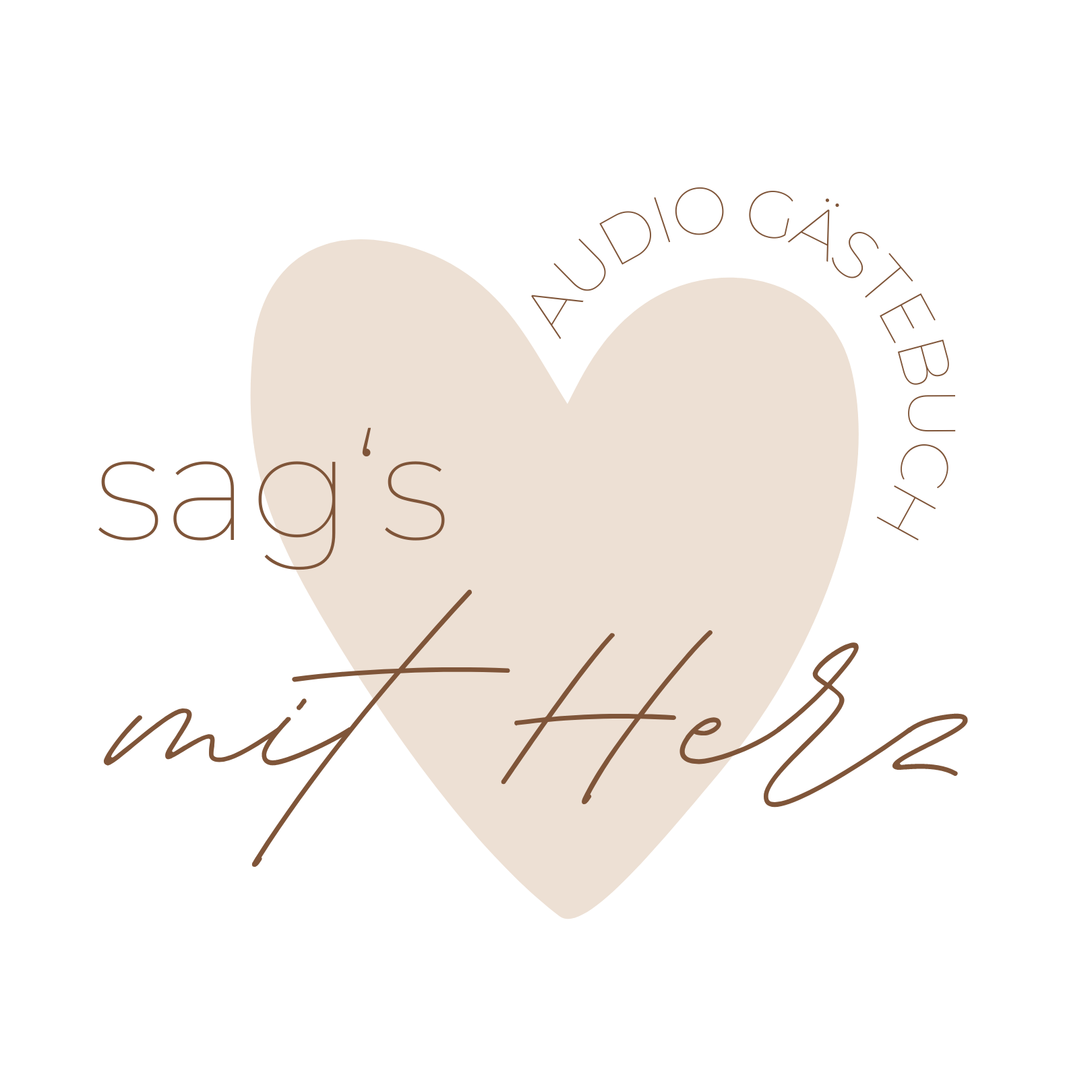Logo Sags mit Herz